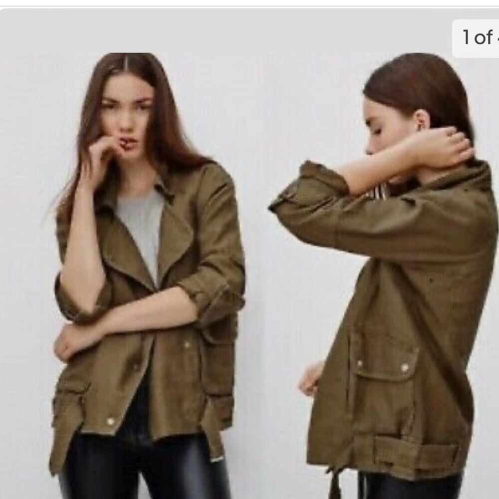 ARITZIA WILFRED FREE RAYDER LINEN BLEND JACKET SIZE M